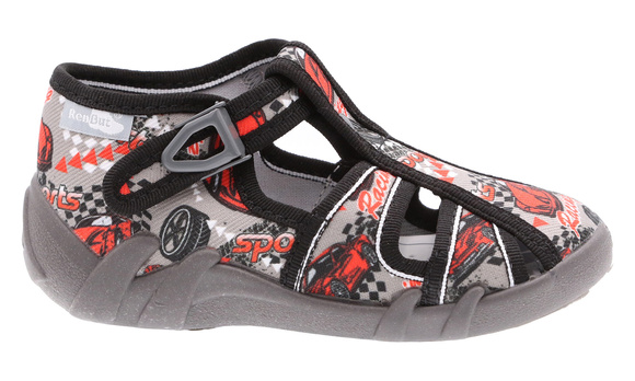 kapcie dziecięce obuwie tekstylne na rzep