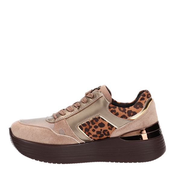 Obuwie damskie sportowe sneakers na suwak
