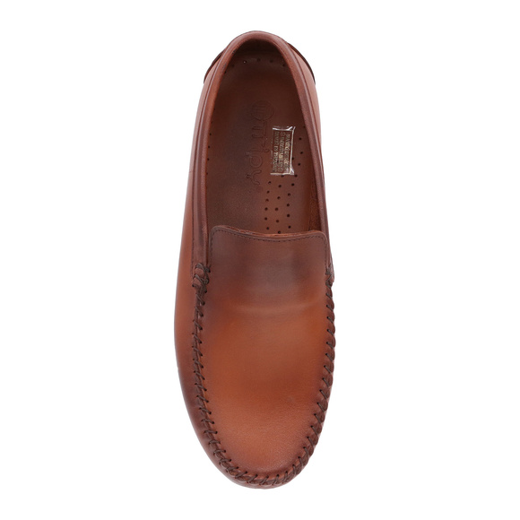 Obuwie męskie mokasyny ze skóry