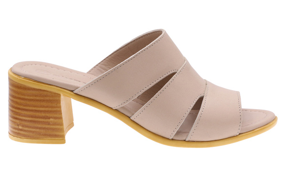 Klapki damskie profilaktyczne na klocku