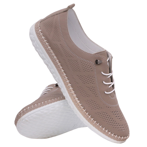 Obuwie damskie sportowe półbuty ażurowe Barefoot