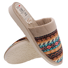 Kapcie damskie obuwie domowe wzór norweski