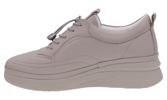 Obuwie damskie skórzane sportowe sneakersy