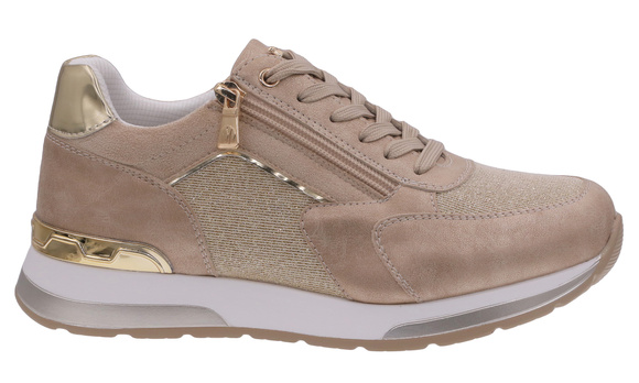 Obuwie damskie sportowe sneakers na suwak