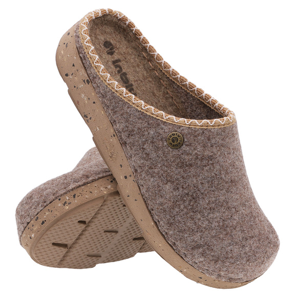 Kapcie damskie wygodne obuwie domowe Filc