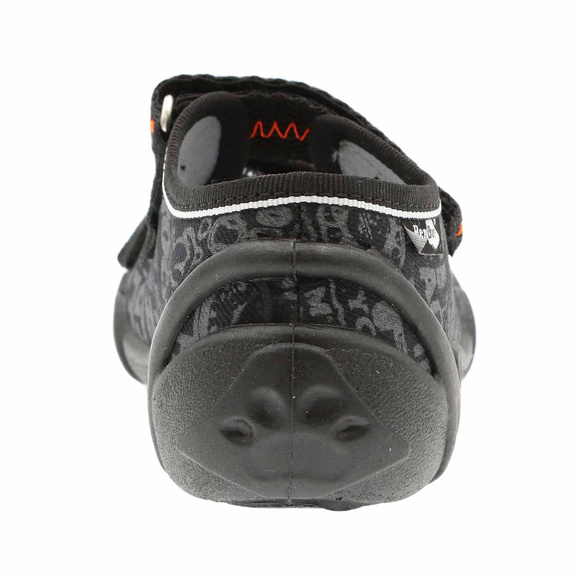 Kapcie dziecięce tekstylne sandałki na rzepy