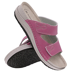 Klapki damskie profilaktyczne na rzepy