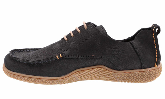 Obuwie męskie półbuty mokasyny sznurowane