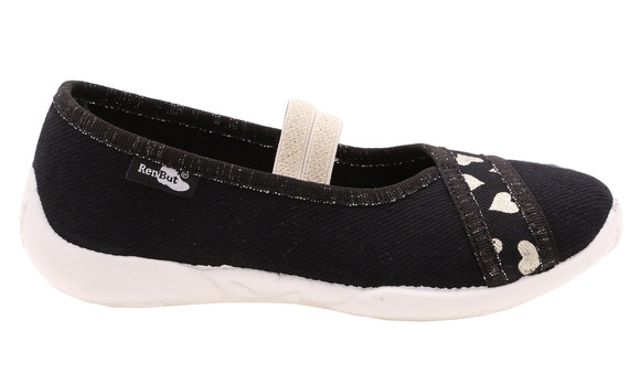 Kapcie dziecięce tekstylne na gumce