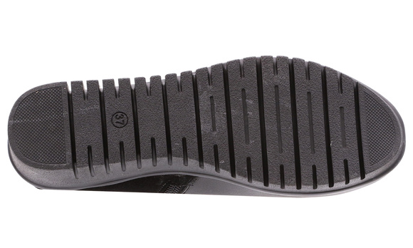 Buty damskie botki skórzane na suwak