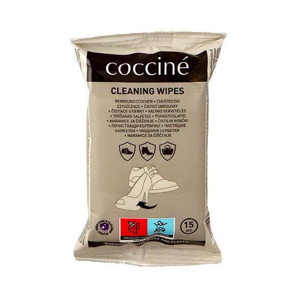 COCCINE Chusteczki czyszczące do butów