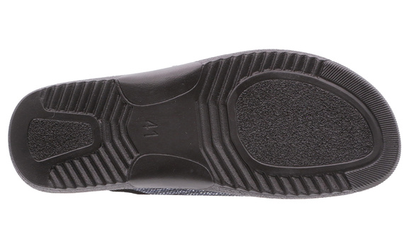 Kapcie męskie obuwie domowe Filc