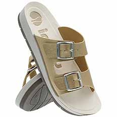 Klapki damskie profilaktyczne regulowane z wkładką GEL