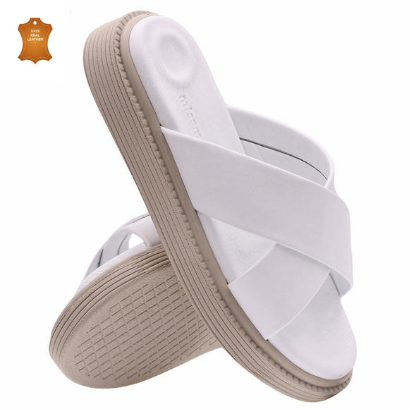 Klapki damskie profilaktyczne wrażliwe stopy