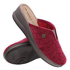 Kapcie domowe damskie wysokie z gumką