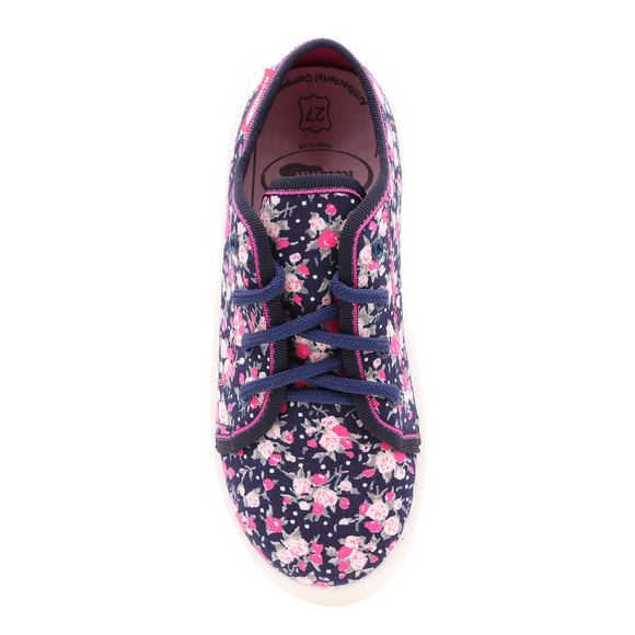 Kapcie dziecięce obuwie tekstylne trampki sznurowane