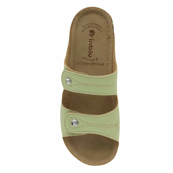 Klapki damskie profilaktyczne na rzepy