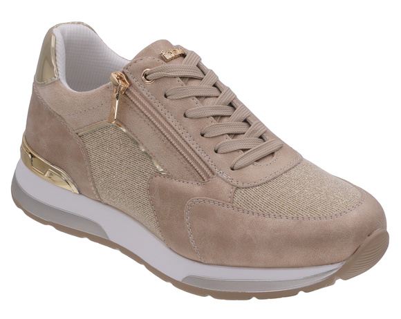 Obuwie damskie sportowe sneakers na suwak