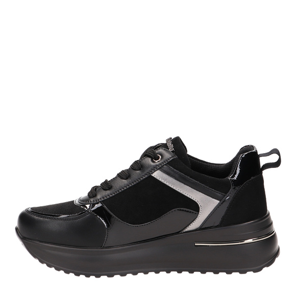 Obuwie damskie sportowe sneakers na suwak