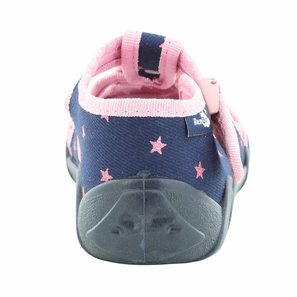 kapcie dziecięce obuwie tekstylne na rzep