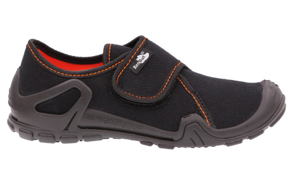 Kapcie dziecięce obuwie tekstylne na rzep