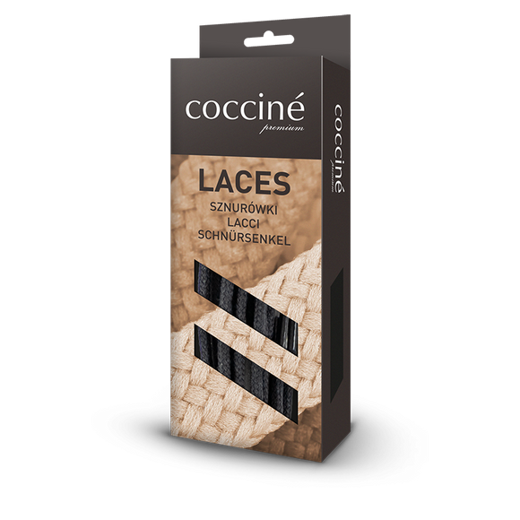 COCCINE Sznurowadła okrągłe do obuwia codziennego 120 cm