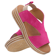 Sandały damskie na gumce