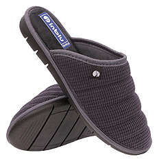 Obuwie domowe męskie klapki niskie