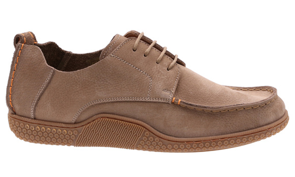 Obuwie męskie półbuty mokasyny sznurowane