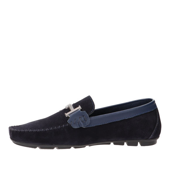 Obuwie męskie półbuty mokasyny skórzane