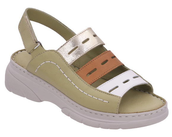 Sandały damskie profilaktyczne wrażliwe stopy