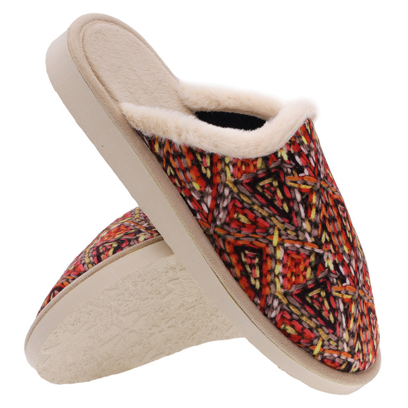 Kapcie damskie obuwie domowe ocieplane