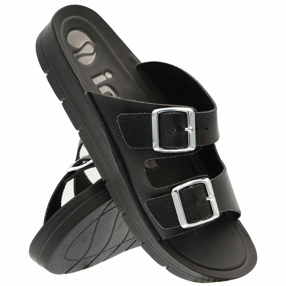 Klapki damskie profilaktyczne regulowane z wkładką GEL