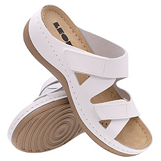 Klapki damskie profilaktyczne na rzepy