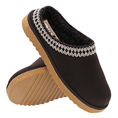 Kapcie damskie obuwie domowe ocieplane Haft