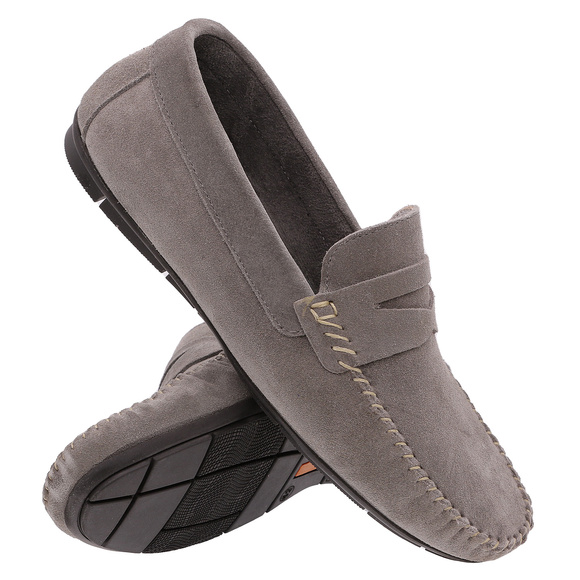 Obuwie męskie mokasyny skórzane