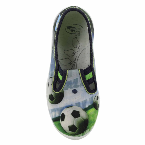 Kapcie dziecięce obuwie tekstylne na gumce