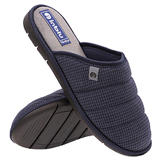 Obuwie domowe męskie klapki niskie