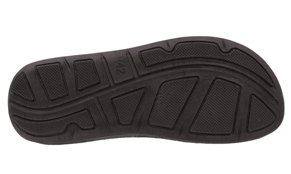 Kapcie męskie klapki profilaktyczne Filcowe na rzep