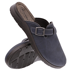 Kapcie męskie klapki domowe z klamerką