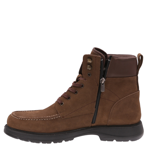 Obuwie męskie lekkie trapery skórzane sznurowane