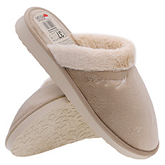 Kapcie damskie obuwie domowe ocieplane