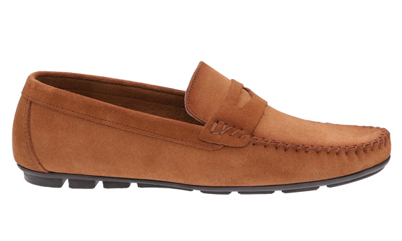 Obuwie męskie mokasyny skórzane