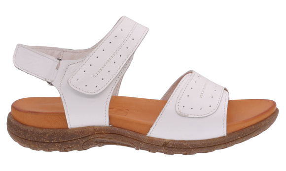 Sandały damskie profilaktyczne na rzepy