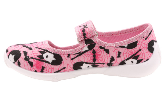 Kapcie dziecięce obuwie tekstylne na rzep