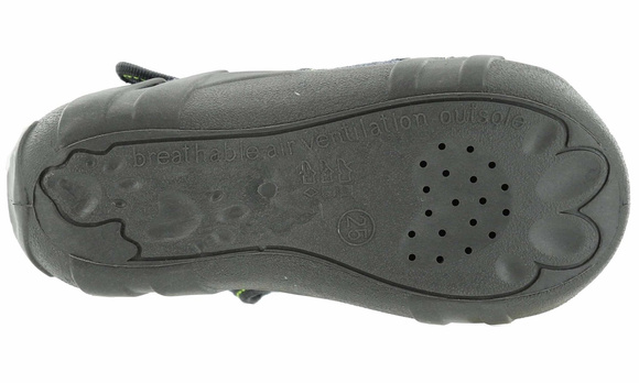 kapcie dziecięce obuwie tekstylne na rzep