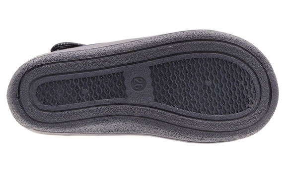 Kapcie dziecięce obuwie tekstylne na rzep