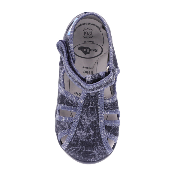 kapcie dziecięce obuwie tekstylne na rzep