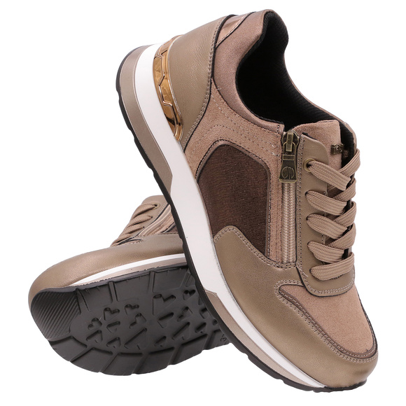 Obuwie damskie sportowe sneakers na zamek