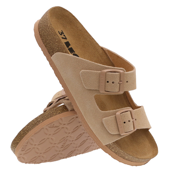 Klapki damskie casual profilaktyczne regulowane